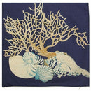 Home Decor Throw Pillow Case Ocean Coastal Beach Nautical Lumbar Cushion Co F4F9