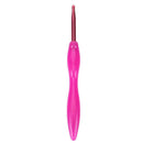 9pcs/lot Tool ABS Rainbow Plastic Handle Alumina Crochet Needle