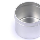 DIY 120ML Scented Candle Tin Tea Jar Handmade Candy Round Aluminum Storage B Hn
