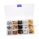 1 Boxed Piece Ribbon Clasps Clamps Fasteners End for Jewelry Making