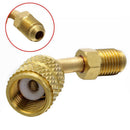 1/4''SAE Male Service Port Adapter Split Ductless Female R410a 5/16'' New T5O6