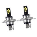 2pcs 1200LM Motorcycle Headlight Bulb High Brightness 3Claws Universal