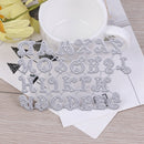 1 Set Letter Alphabet Metal Cutting Dies DIY Scrapbooking Paper Card Stencil BX