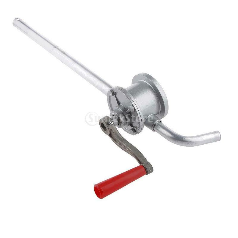 Aluminium Oil Fuel Hose Oil-well Pump Hand Rotary Crank Curved Spout For Car