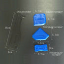 4Pcs/Set Joint Sealant Silicone Grout Caulk Tool Remover Scraper Applicator I5Y5