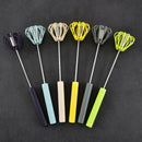 1pc Semi-automatic Egg Beater Whisk Manual Hand Mixer Self Turning Egg Stirr Hn