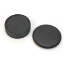 42mm Plastic Front & Rear Cap Cover For M42 Digital Camera Body and Lens Black