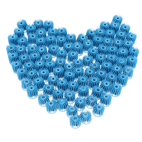 100 x Aquarium Bio Balls Filter Media Bag for Wet/Dry Koi   Ponds, Fishtank