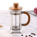 French Press Eco-Friendly Bamboo Cover Coffee Plunger Tea Maker Percolator
