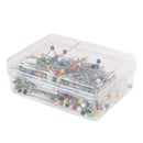 250 Pieces Sewing Pins Ball Glass Head Pins Straight Quilting Pins For Dres