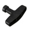Replacement Recoil Starter Pull Handle Grip Black for Motor