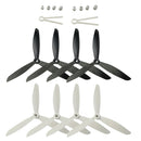 8x Propeller Prop 3-leaf Blade for MJX B2C B2W B3 Bugs 2 Bugs 3  H501S