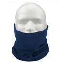 Blue Polar Fleece Neck Warmer Thermal Snood Scarf Hat Ski Wear Snowboarding