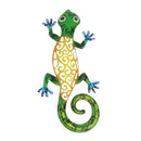 2pcs Iron Art Living Room Wall Decor Outdoor Garden Home Metal Gecko Bedroom