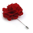Brooch Pin in Cloth for Men - Red O9E1