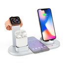 For /Android/Type-C Qi Wireless Charger Charging Station Dock Stand