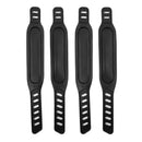 2 Pairs Exercise Bike Pedal Straps Widened Bicycle Pedal Straps For Exercis