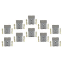 10 Pieces Grey Battery Charger Plug 600V