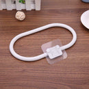 Wall-Mounted Bathroom Kitchen Towel Rack Holder Single Rod Sucker Rack