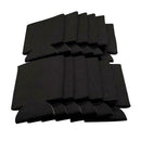 Beer Can Coolers Sleeves Reusable Drink Caddies for Events Weddings Black