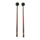 2x Tongue Drum Lotus Drum Playing Mallets Beaters Rubber Hammer for Drummer