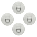 4 Pieces D-Ring Pad Patch For Inflatable Boat Raft Pvc Raft / Dinghy / Kaya
