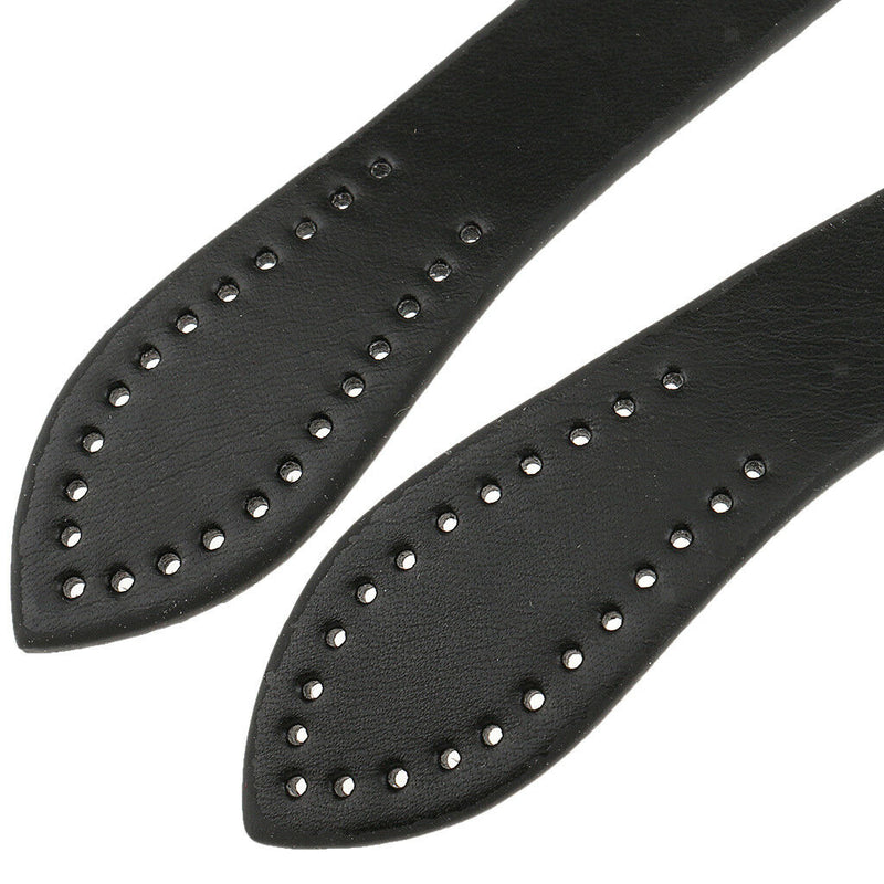 2pcs Black PU Leather Handle Shoulder Bags Handbag Straps Replacement 60cm