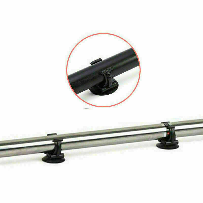 2Pcs Black Aquarium Cup Clip Sucker Tank Air Pump Heater Tubing Suction Hol Y8D3