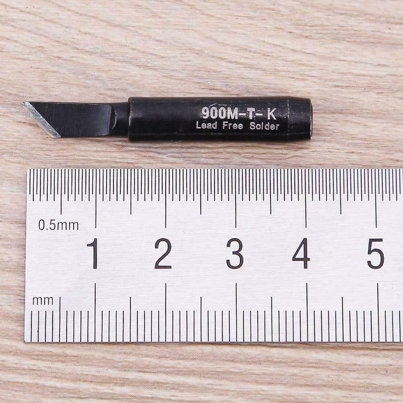 6pcs Pure Copper Iron Tip 900M-T Soldering Tip Soldering Rework Station(1)