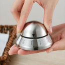 Stainless Steel Ufo Mechanical Countdown Kitchen Timer Cooking Tools Round
