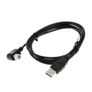 5ft USB To Printer Cable 90 Degree USB 2.0 A Male To B Plug Extension Cord