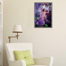 35x25cm DIY Diamond Butterfly Fairy Painting Cross Stitch Needlework Crafts