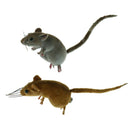 2x Vivid Mouse Imitation Animal Fridge Magnet Toys Mice Outdoor Garden Lawn Tree