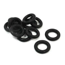 10 pieces black rubber O ring sealing ring replacement 19 * 4 * 11mm F4Y6