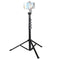 Professional Phone Tripod 160cm Extendable Tripod Stand Cell Phone Holder