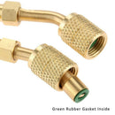 R410A Adapter 5/16 Inch Sae Female Quick Couplers To 1/4 Inch Sae Male Flar U9K6
