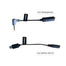 Comica CVM-D02B 6M/19.7Ft Dual-Head Lavalier Lapel Microphone for Nikon Son