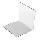 Book Shelf Bookend Transparent Desk Tidy Office Study Plastic Clear Acrylic Tool