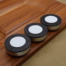 4-Pack of Under Cabinet LED Lighting, LED Round Lights for Kitchen
