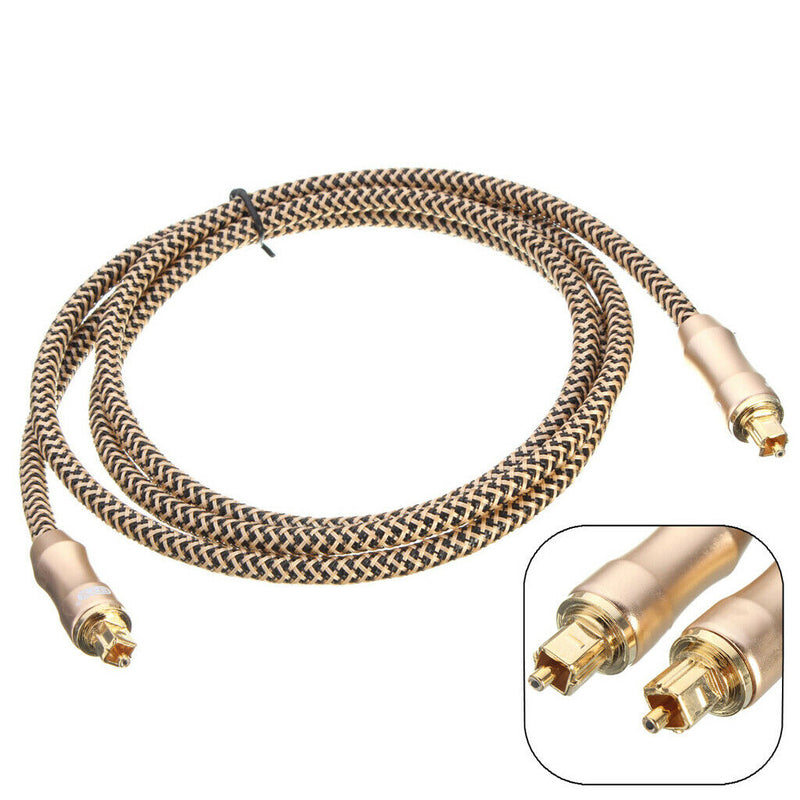 5FT Premium  Fiber Optic Digital Audio Optical