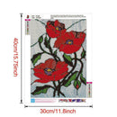 5D DIY Full Drill Diamond Painting Flowers Cross Stitch Mosaic Kits (W1441)