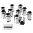 10PCS Hot LM8UU 0.8cm 8mm Linear Motion Ball Bearing Bushing Bush JR