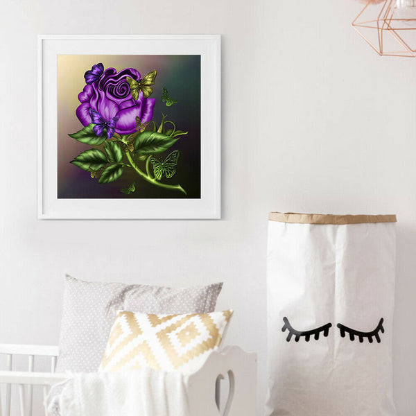 5D DIY Full Drill Diamond Painting Flowers Animal Cross Stitch Kit (JH072)