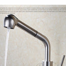 Kitchen Tap Single Lever Mixer Faucet Sink Mixer With Pullout Spra- OZ