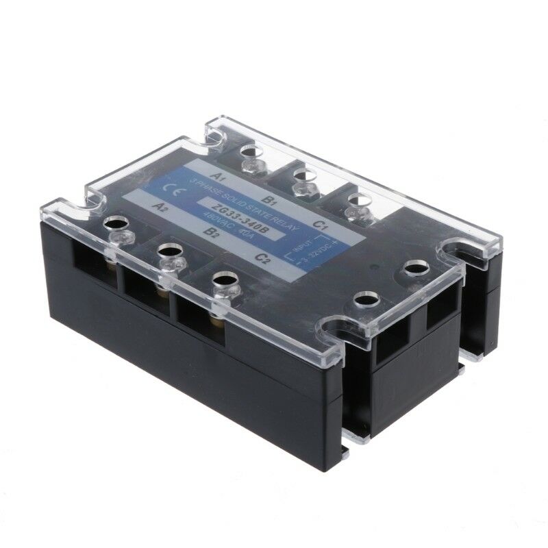 ZG33-340B 40A DC Control AC Three Phase Solid State Relay SSR Module Hot