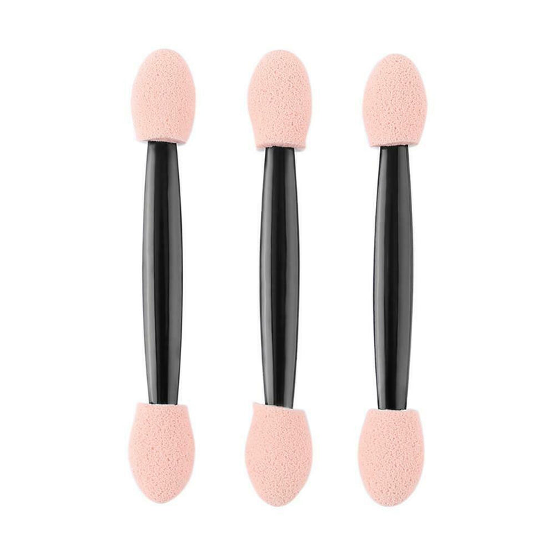 10pcs Sponge Eyeshadow Stick Double-side Disposable Eye Shadow Brush (10pcs A