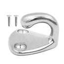 6pcs Grade 316 Stainless Steel Boat Hook Coat & Hat Hook Wall Mounted