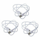 3PCS Micro USB Charging Data Cable for Android Smart Phone