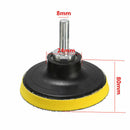 19Pcs/Set 3 inch 80mm Sponge Buff Buffing Polishing Pad Kit For Car Polisher
