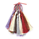 30 Pcs Silky 13cm Cotton Tassels Cardmaking Bookmark Craft